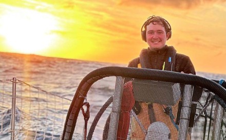 Faolan Whyte spent 11 months sailing around the world after finishing university. Photo: Handout