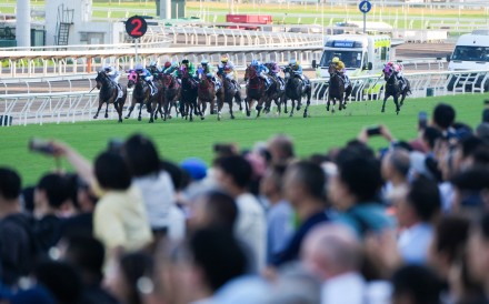 Horse racing enthusiasts at the Sha Tin Finale Race Day at Sha Tin Racecourse. Photo: Sam Tsang