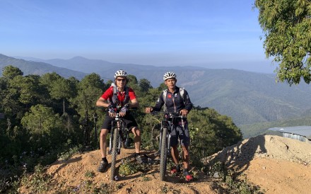 pacific flying v mountain bike