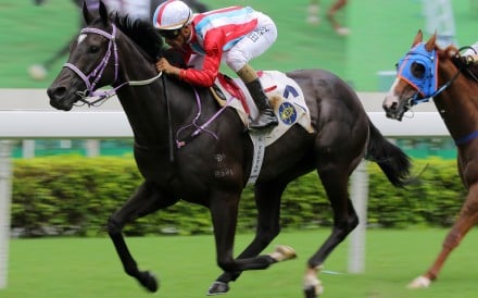 Lakeshore Eagle makes it three wins on the bounce at Sha Tin in June. Photos: Kenneth Chan