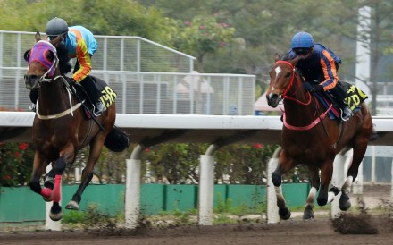 Zac Purton guides Ka Ying Star home in a barrier trial last month. Photos: Kenneth Chan