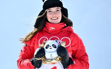 Winter Olympics 'snow princess' caught in impossible US and China