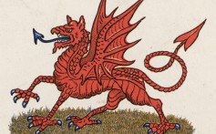 The red dragon, national emblem of Wales. Photo: Getty Images