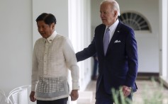 US President Joe Biden and Philippine President Ferdinand Marcos Jnr at the White House last year. Marcos Jnr is set to attend a trilateral summit in Washington on Thursday with Biden and Japanese Prime Minister Fumio Kishida. Photo: AP