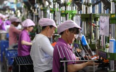 The manufacturing purchasing managers’ index fell to 50.1 in April, a decrease on March’s performance of 50.5. Photos: Reuters