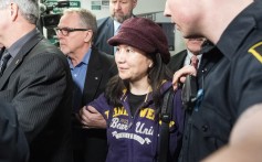 Huawei executive Meng Wanzhou leaves BC Supreme Court after a court appearance for her extradition hearing in Vancouver, British Columbia, Canada, in March. The US is seeking the extradition of Meng since she was detained in December 2018 on charges that Huawei had tried to steal US technology and had lied about its relationship with an Iranian subsidiary. Photo: EPA-EFE