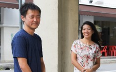 Gary Lee, left, and Eunice Leow are working to reduce Singapore’s mountain of food waste. Photo: Pang Xue Qiang