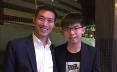 Thai politican Thanathorn Juangroongruangkit (left) and Joshua Wong were both speakers at the annual Open Future Festival in Hong Kong last week. Photo: Twitter