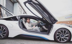 Conor McGregor’s 2019 BMW i8 has a suggested retail price starting at US$142,000. Photo: Instagram/thenotoriousmma