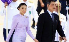 Former Thai royal Srirasmi (left) was divorced and stripped of her title by King Vajiralongkorn (right). Her parents have been jailed under the country’s strict lèse-majesté laws. Photo: Reuters