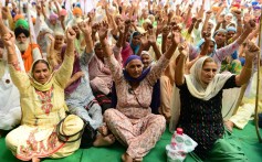 Indian farmers urge their government not to join the Regional Comprehensive Economic Partnership. Photo: AFP