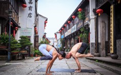 Putting the chi in yoga: Hatha and Vinyasa poses plus massage, traditional Chinese medicine, and acrobatics in classes that emphasise practical and spiritual sides