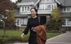 Huawei chief financial officer Meng Wanzhou leaves her home to attend a court hearing in October. Photo: The Canadian Press via AP
