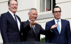 China's Vice-Premier Liu He, US trade representative Robert Lighthizer (left) and US Treasury Secretary Steve Mnuchin. Photo: Reuters