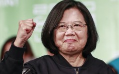Tsai Ing-wen was re-elected as president of Taiwan in a landslide victory on Saturday. Photo: EPA-EFE