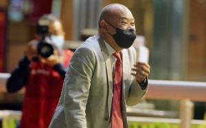 Chris So celebrates a Happy Valley winner earlier this month. Photos: Kenneth Chan 