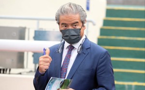 Tony Cruz has plenty of fancied runners at Sha Tin on Sunday. Photo: HKJC