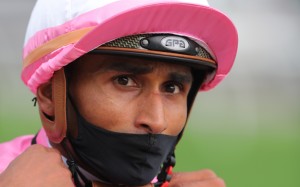Jockey Karis Teetan faces a stint on the sidelines. Photo: Kenneth Chan