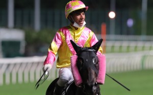 Joao Moreira celebrates a winner at Happy Valley last season. Photos: Kenneth Chan