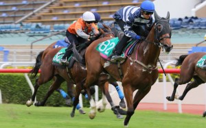 The Irishman wins a trial at Sha Tin in September. Photos: Kenneth Chan