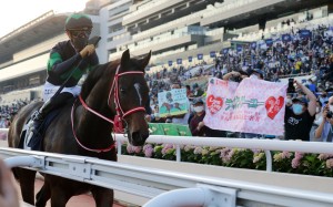 Loves Only You returns under Yuga Kawada after winning the 2021 Hong Kong Cup. Photos: Kenneth Chan