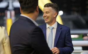 Jamie Richards is all smiles after a Rattan Kingdom victory. Photo: Kenneth Chan