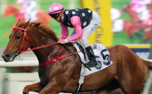 Beauty Eternal cruises to victory in the Class Three Des Voeux Handicap (1,400m) at Sha Tin on Sunday. Photos: Kenneth Chan