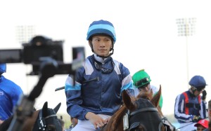 Jerry Chau and Duke Wai return after running fifth in Saturday night’s Al Quoz Sprint in Dubai. Photos: Kenneth Chan