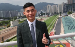 Ellis Wong is all smiles ahead of his Hong Kong debut. Photos: Kenneth Chan