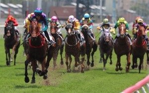 Dream Winner leaves his Class Four Hong Kong Sports Association For The Physically Disabled 50th Anniversary Cup (1,000m) rivals trailing in his wake at Sha Tin on Sunday. Photo: Kenneth Chan