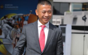 Trainer Danny Shum soaks up Champion Method’s victory at Sha Tin on Sunday. Photo: Kenneth Chan