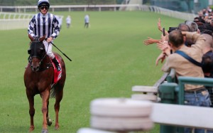 Zac Purton returns after saluting at Happy Valley late last month. Photo: Kenneth Chan