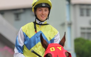 Harry Bentley celebrates a victory last season. Photos: Kenneth Chan