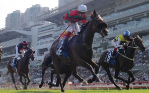 Russian Emperor wins the Group One Champions & Chater Cup (2,400m) in May last year. Photos: Kenneth Chan