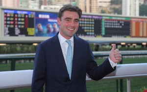 David Eustace at Happy Valley on Thursday night. Photos: Kenneth Chan