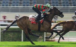 Russian Emperor returns to the Sha Tin turf under Hugh Bowman for his first trial since picking up an injury in November. Photo: Kenneth Chan