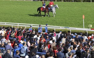 Zac Purton waves to fans after winning the Chinese New Year Cup aboard Red Lion at Sha Tin on Monday. Photo: Dickson Lee