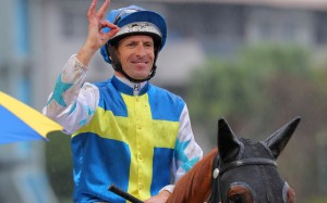 Hugh Bowman will ride Lucky Sweynesse. Photos: Kenneth Chan