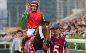 Hugh Bowman is still on a high after his Group One win on Invincible Sage. Photos: Kenneth Chan