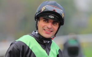 Andrea Atzeni will ride Zardozi in the Group One Melbourne Cup (3,200m) on November 5. Photo: Kenneth Chan