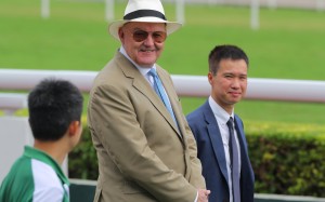 David Hayes came up empty-handed after recording five seconds at Happy Valley on Sunday. Photos: Kenneth Chan