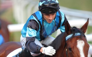Lyle Hewitson gives the victorious Full Credit a well-earned pat. Photos: Kenneth Chan