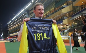 Zac Purton breaks the all-time record for number of wins in Hong Kong. Photos: Kenneth Chan