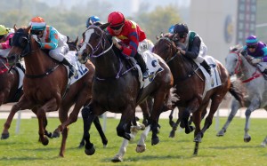 Hong Lok Golf salutes under Harry Bentley at Sha Tin last month. Photo: Kenneth Chan