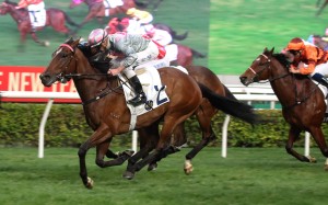 Mid Winter Wind scores a breathtaking first-up win under Luke Ferraris. Photos: Kenneth Chan