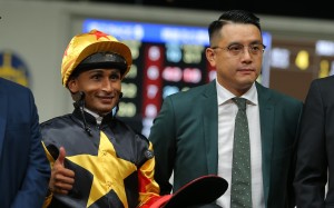 Jockey Karis Teetan and trainer Pierre Ng will combine in Sunday’s Classic Cup with Johannes Brahms. Photos: Kenneth Chan