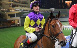 Andrea Atzeni and Colourful King return victorious. Photo: Kenneth Chan