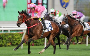 Sky Jewellery salutes at Sha Tin. Photos: Kenneth Chan