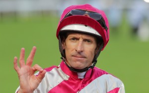 Hugh Bowman returns after a winner at Sha Tin on the weekend. Photo: Kenneth Chan