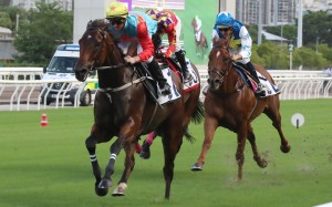 Zac Purton partners Ka Ying Rising to a trial victory last week. Photos: Kenneth Chan